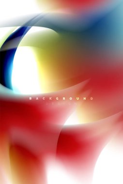 Holografik boya patlama tasarım, akışkan akışı, renkli fırtına renkler. Sıvı karıştırma renkler hareket kavramı, Modern arka plan düzeni şablonu iş sunumu, app duvar kağıdı afiş için