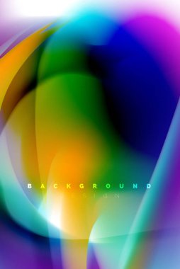 Holografik boya patlama tasarım, akışkan akışı, renkli fırtına renkler. Sıvı karıştırma renkler hareket kavramı, Modern arka plan düzeni şablonu iş sunumu, app duvar kağıdı afiş için