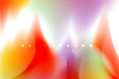 Holografik boya patlama tasarım, akışkan akışı, renkli fırtına renkler. Sıvı karıştırma renkler hareket kavramı, Modern arka plan düzeni şablonu iş sunumu, app duvar kağıdı afiş için