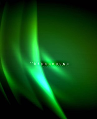 Neon parlayan techno hatları, yüksek teknoloji fütüristik arka plan şablonu kare şekilleri ile