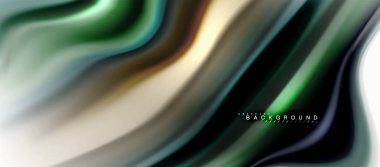 Sıvı sıvı karıştırma renkler konsepti üzerine açık gri renkli, eğri akışı, trendy soyut düzeni şablonu iş veya teknoloji sunu veya web broşür kapak için duvar kağıdı