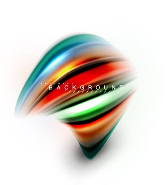 Sıvı sıvı karıştırma renkler konsepti üzerine açık gri renkli, dalga ve girdap eğrisi akışı satır, trendy soyut düzeni şablonu iş sunumu, app duvar kağıdı başlık sayfası, poster veya duvar kağıdı için