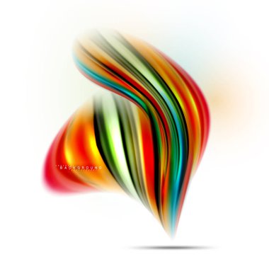 Sıvı sıvı karıştırma renkler konsepti üzerine açık gri renkli, dalga ve girdap eğrisi akışı satır, trendy soyut düzeni şablonu iş sunumu, app duvar kağıdı başlık sayfası, poster veya duvar kağıdı için