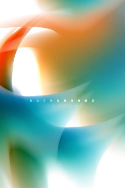 Holografik boya patlama tasarım, akışkan akışı, renkli fırtına renkler. Sıvı karıştırma renkler hareket kavramı, Modern arka plan düzeni şablonu iş sunumu, app duvar kağıdı afiş için