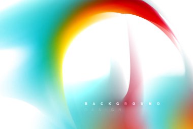 Holografik boya patlama tasarım, akışkan akışı, renkli fırtına renkler. Sıvı karıştırma renkler hareket kavramı, Modern arka plan düzeni şablonu iş sunumu, app duvar kağıdı afiş için