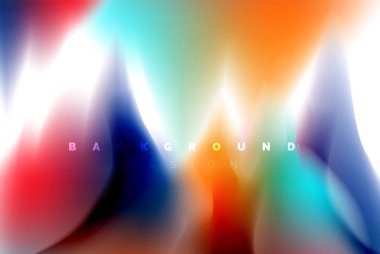 Holografik boya patlama tasarım, akışkan akışı, renkli fırtına renkler. Sıvı karıştırma renkler hareket kavramı, Modern arka plan düzeni şablonu iş sunumu, app duvar kağıdı afiş için