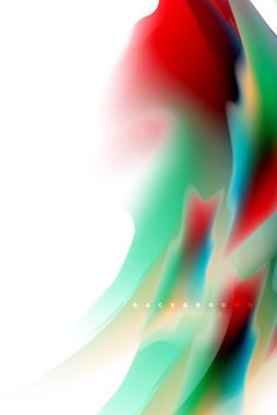 Holografik boya patlama tasarım, akışkan akışı, renkli fırtına renkler. Sıvı karıştırma renkler hareket kavramı, Modern arka plan düzeni şablonu iş sunumu, app duvar kağıdı afiş için