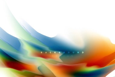 Holografik boya patlama tasarım, akışkan akışı, renkli fırtına renkler. Sıvı karıştırma renkler hareket kavramı, Modern arka plan düzeni şablonu iş sunumu, app duvar kağıdı afiş için