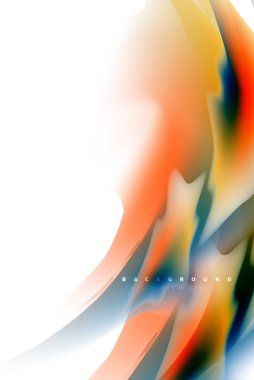 Holografik boya patlama tasarım, akışkan akışı, renkli fırtına renkler. Sıvı karıştırma renkler hareket kavramı, Modern arka plan düzeni şablonu iş sunumu, app duvar kağıdı afiş için