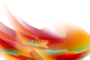 Holografik boya patlama tasarım, akışkan akışı, renkli fırtına renkler. Sıvı karıştırma renkler hareket kavramı, Modern arka plan düzeni şablonu iş sunumu, app duvar kağıdı afiş için