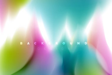 Holografik boya patlama tasarım, akışkan akışı, renkli fırtına renkler. Sıvı karıştırma renkler hareket kavramı, Modern arka plan düzeni şablonu iş sunumu, app duvar kağıdı afiş için