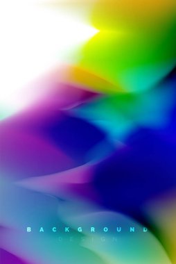 Holografik boya patlama tasarım, akışkan akışı, renkli fırtına renkler. Sıvı karıştırma renkler hareket kavramı, Modern arka plan düzeni şablonu iş sunumu, app duvar kağıdı afiş için