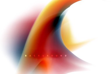 Holografik akışkan akışı, renkli sıvı karıştırma renkler hareket kavramı renkler