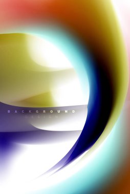 Holografik boya patlama tasarım, akışkan akışı, renkli fırtına renkler. Sıvı karıştırma renkler hareket kavramı, Modern arka plan düzeni şablonu iş sunumu, app duvar kağıdı afiş için