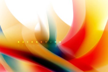 Holografik boya patlama tasarım, akışkan akışı, renkli fırtına renkler. Sıvı karıştırma renkler hareket kavramı, Modern arka plan düzeni şablonu iş sunumu, app duvar kağıdı afiş için