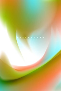 Holografik boya patlama tasarım, akışkan akışı, renkli fırtına renkler. Sıvı karıştırma renkler hareket kavramı, Modern arka plan düzeni şablonu iş sunumu, app duvar kağıdı afiş için