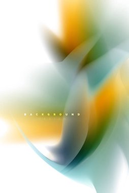 Holografik akışkan akışı, renkli sıvı karıştırma renkler hareket kavramı renkler