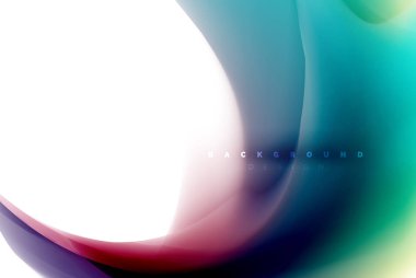 Holografik akışkan akışı, renkli sıvı karıştırma renkler hareket kavramı renkler