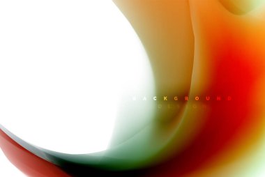 Holografik akışkan akışı, renkli sıvı karıştırma renkler hareket kavramı renkler