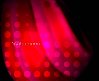 Neon holografik sıvı renkli dalga web, duvar kağıdı, desen, doku ve arka plan için