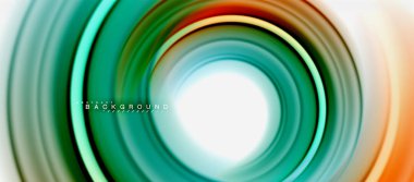 Gökkuşağı sıvı soyut girdap şekli, bükülmüş sıvı renkler tasarım, renkli mermer veya plastik dalgalı doku arka plan, çok renkli şablonu için iş veya teknoloji sunu veya web broşürü