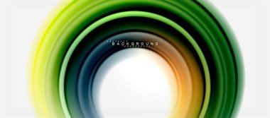 Gökkuşağı sıvı renkli arka plan - girdap ve daireler, bükülmüş sıvı renkler, renkli mermer veya plastik dalgalı doku zemin, çok renkli şablonu için iş veya teknoloji