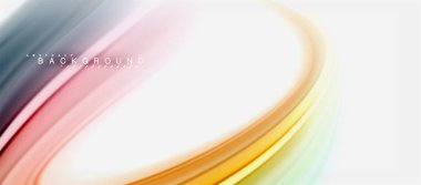 Gökkuşağı sıvı renk arka plan Bükülü sıvı tasarım, renkli mermer veya plastik dalgalı doku zemin, çok renkli şablonu için iş veya teknoloji sunu veya web broşür kapak