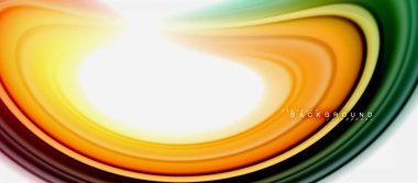 Gökkuşağı sıvı renk arka plan Bükülü sıvı tasarım, renkli mermer veya plastik dalgalı doku zemin, çok renkli şablonu için iş veya teknoloji sunu veya web broşür kapak