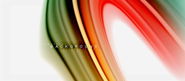 Gökkuşağı sıvı renk arka plan Bükülü sıvı tasarım, renkli mermer veya plastik dalgalı doku zemin, çok renkli şablonu için iş veya teknoloji sunu veya web broşür kapak