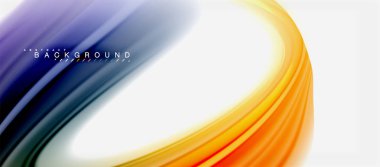 Gökkuşağı sıvı renk arka plan Bükülü sıvı tasarım, renkli mermer veya plastik dalgalı doku zemin, çok renkli şablonu için iş veya teknoloji sunu veya web broşür kapak