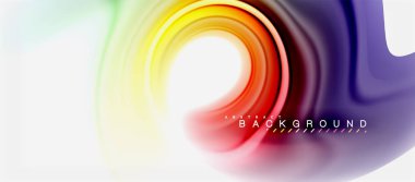 Gökkuşağı sıvı renk arka plan Bükülü sıvı tasarım, renkli mermer veya plastik dalgalı doku zemin, çok renkli şablonu için iş veya teknoloji sunu veya web broşür kapak