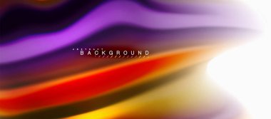 Sıvı sıvı karıştırma renkler konsepti üzerine açık gri renkli, eğri akışı, trendy soyut düzeni şablonu iş veya teknoloji sunu veya web broşür kapak için duvar kağıdı