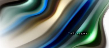 Sıvı sıvı karıştırma renkler konsepti üzerine açık gri renkli, eğri akışı, trendy soyut düzeni şablonu iş veya teknoloji sunu veya web broşür kapak için duvar kağıdı