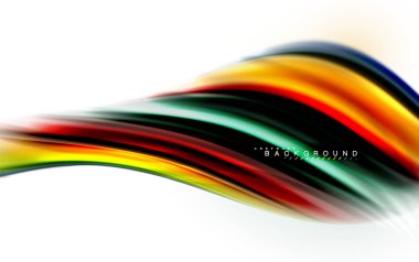 Sıvı sıvı karıştırma renkler konsepti üzerine açık gri renkli, dalga ve girdap eğrisi akışı satır, trendy soyut düzeni şablonu iş sunumu, app duvar kağıdı başlık sayfası, poster veya duvar kağıdı için