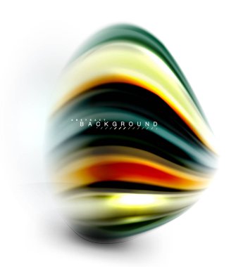 Sıvı sıvı karıştırma renkler konsepti üzerine açık gri renkli, dalga ve girdap eğrisi akışı satır, trendy soyut düzeni şablonu iş sunumu, app duvar kağıdı başlık sayfası, poster veya duvar kağıdı için