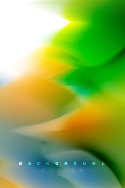 Holografik boya patlama tasarım, akışkan akışı, renkli fırtına renkler. Sıvı karıştırma renkler hareket kavramı, Modern arka plan düzeni şablonu iş sunumu, app duvar kağıdı afiş için