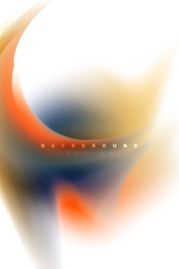 Holografik akışkan akışı, renkli sıvı karıştırma renkler hareket kavramı renkler