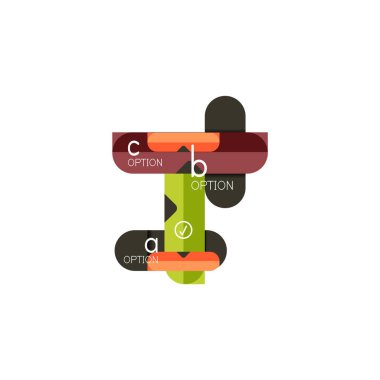 Özet satırları geometrik Infographic layoutabstract satırları geometrik Infographic düzeni, veri görselleştirme tasarım, seçeneği adım adım programı, web kutusu