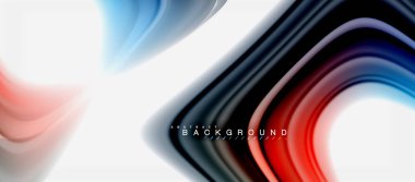 Gökkuşağı sıvı renk arka plan Bükülü sıvı tasarım, renkli mermer veya plastik dalgalı doku zemin, çok renkli şablonu için iş veya teknoloji sunu veya web broşür kapak