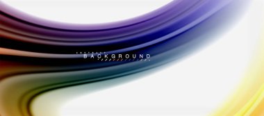 Gökkuşağı sıvı renk arka plan Bükülü sıvı tasarım, renkli mermer veya plastik dalgalı doku zemin, çok renkli şablonu için iş veya teknoloji sunu veya web broşür kapak