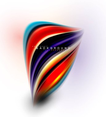 Sıvı sıvı karıştırma renkler konsepti üzerine açık gri renkli, dalga ve girdap eğrisi akışı satır, trendy soyut düzeni şablonu iş sunumu, app duvar kağıdı başlık sayfası, poster veya duvar kağıdı için