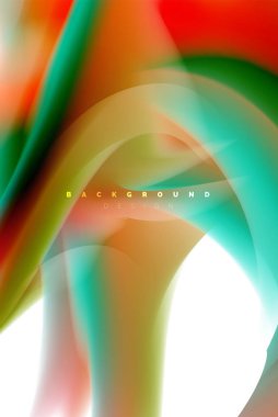 Holografik boya patlama tasarım, akışkan akışı, renkli fırtına renkler. Sıvı karıştırma renkler hareket kavramı, Modern arka plan düzeni şablonu iş sunumu, app duvar kağıdı afiş için