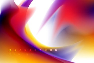 Holografik boya patlama tasarım, akışkan akışı, renkli fırtına renkler. Sıvı karıştırma renkler hareket kavramı, Modern arka plan düzeni şablonu iş sunumu, app duvar kağıdı afiş için