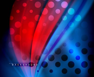 Neon holografik sıvı renkli dalga web, duvar kağıdı, desen, doku ve arka plan için