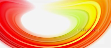 Gökkuşağı sıvı renk arka plan Bükülü sıvı tasarım, renkli mermer veya plastik dalgalı doku zemin, çok renkli şablonu için iş veya teknoloji sunu veya web broşür kapak