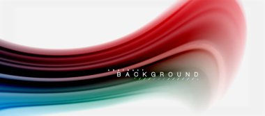 Gökkuşağı sıvı renk arka plan Bükülü sıvı tasarım, renkli mermer veya plastik dalgalı doku zemin, çok renkli şablonu için iş veya teknoloji sunu veya web broşür kapak