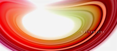 Gökkuşağı sıvı renk arka plan Bükülü sıvı tasarım, renkli mermer veya plastik dalgalı doku zemin, çok renkli şablonu için iş veya teknoloji sunu veya web broşür kapak