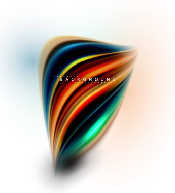 Sıvı sıvı karıştırma renkler konsepti üzerine açık gri renkli, dalga ve girdap eğrisi akışı satır, trendy soyut düzeni şablonu iş sunumu, app duvar kağıdı başlık sayfası, poster veya duvar kağıdı için