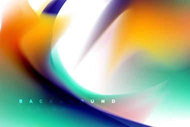 Holografik boya patlama tasarım, akışkan akışı, renkli fırtına renkler. Sıvı karıştırma renkler hareket kavramı, Modern arka plan düzeni şablonu iş sunumu, app duvar kağıdı afiş için