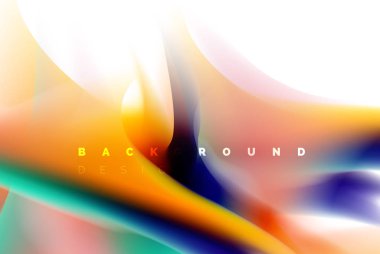 Holografik boya patlama tasarım, akışkan akışı, renkli fırtına renkler. Sıvı karıştırma renkler hareket kavramı, Modern arka plan düzeni şablonu iş sunumu, app duvar kağıdı afiş için